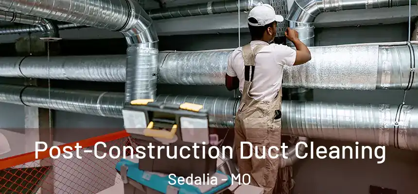  Post-Construction Duct Cleaning Sedalia - MO